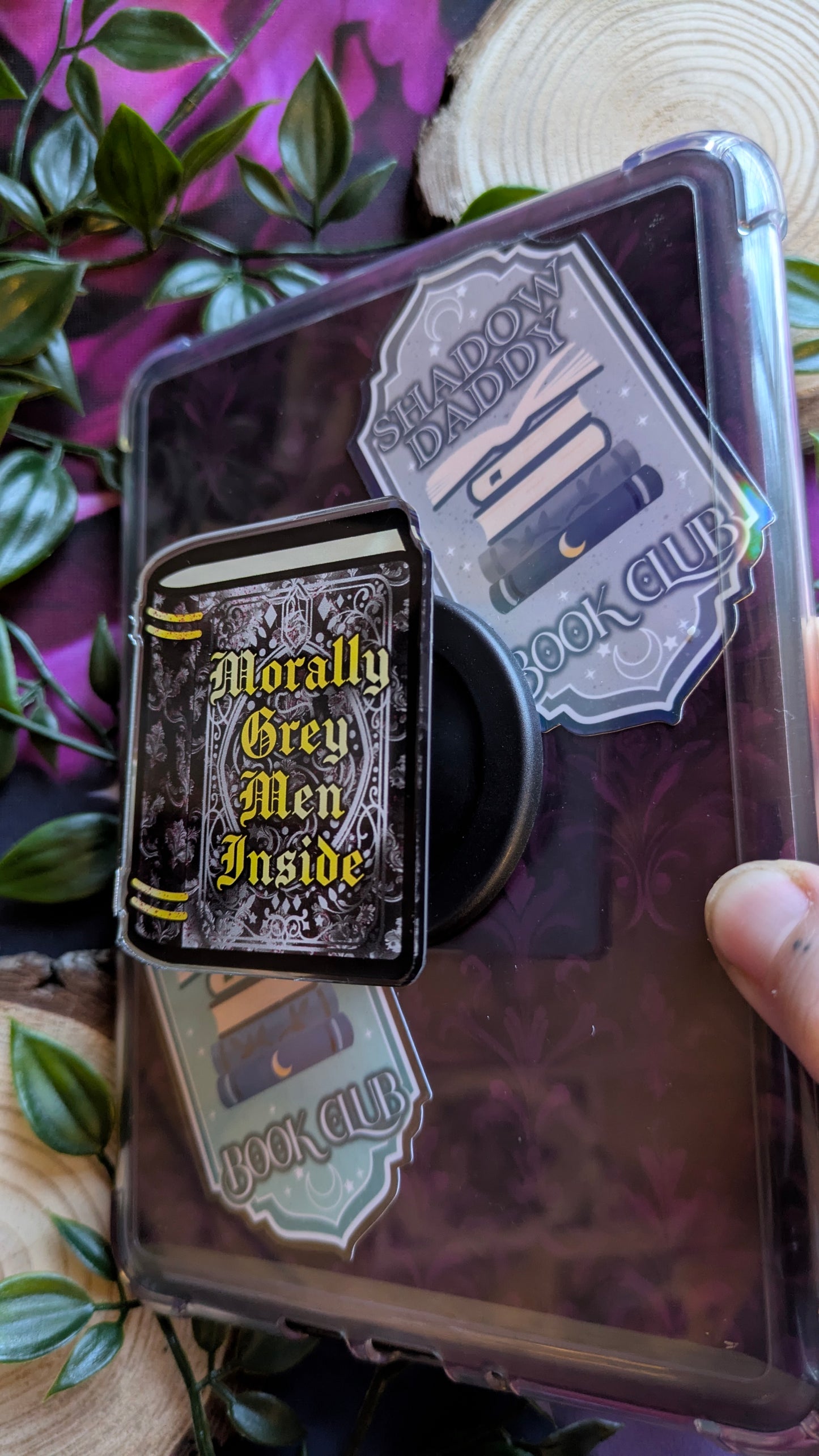 Bookish Magnetic Kindle Grips