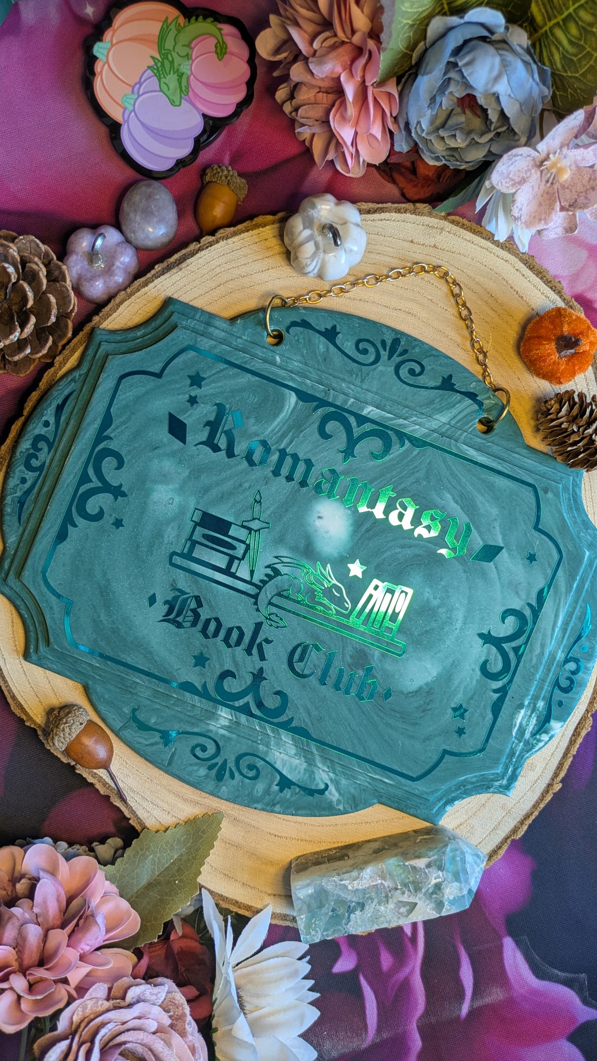 Romantasy Book Club Wall Hanging