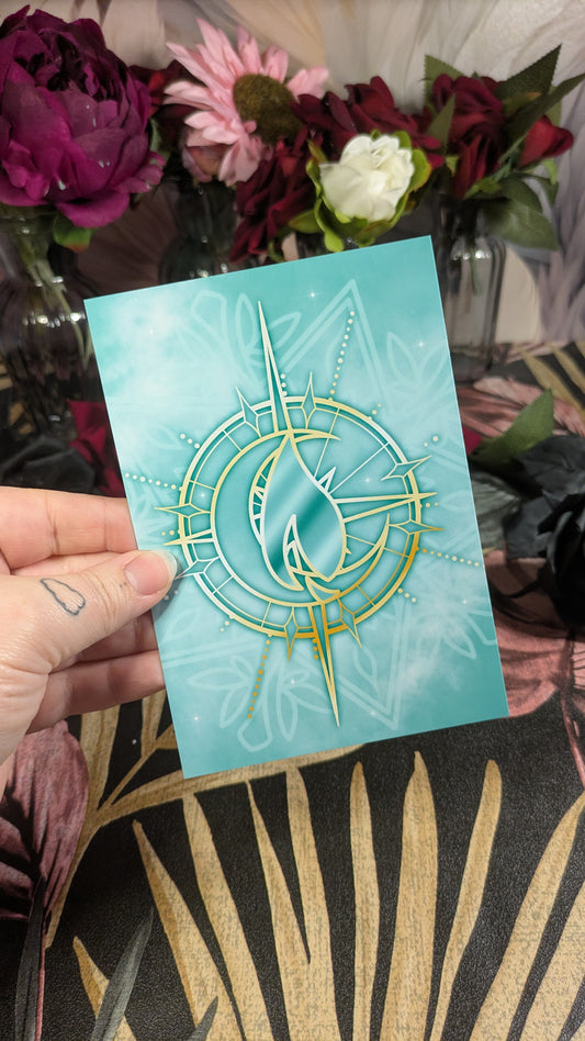House Terra Pastel Art Print - Officially Licensed Zodiac Academy