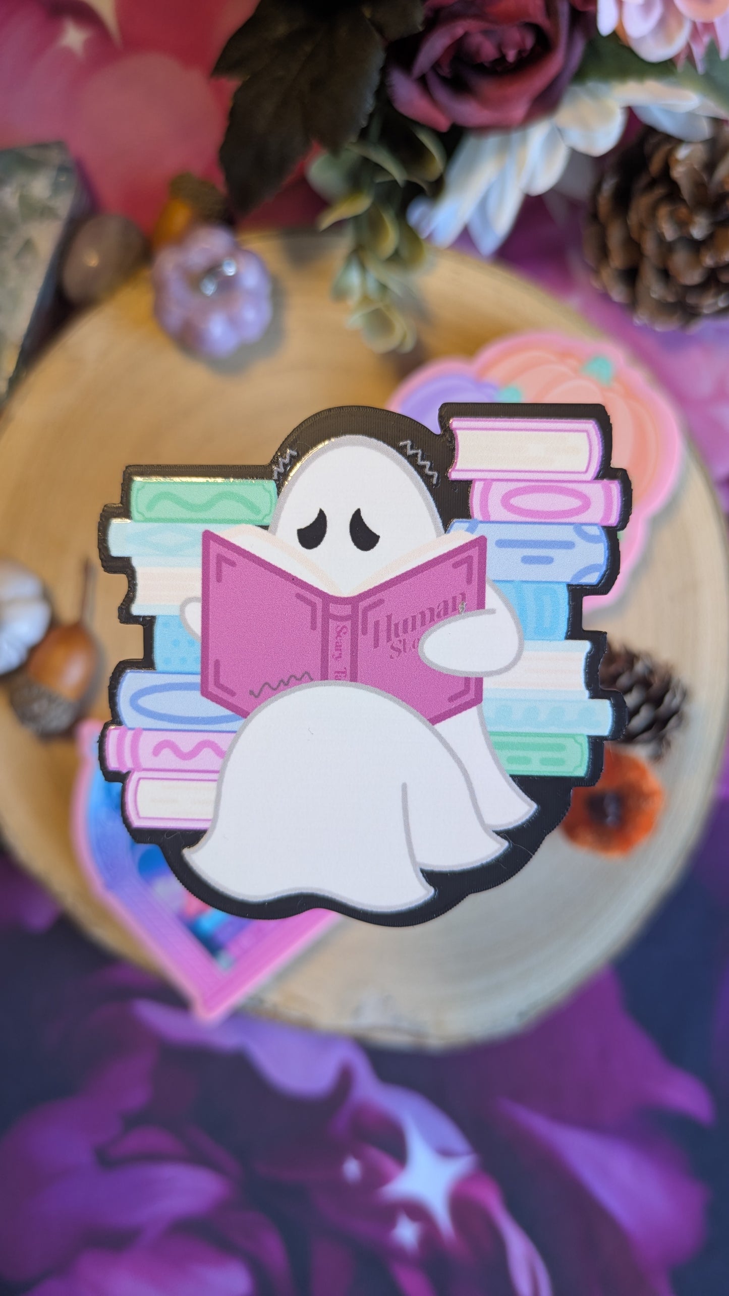 Scary Human Stories - Handmade Magnetic Kindle Grips