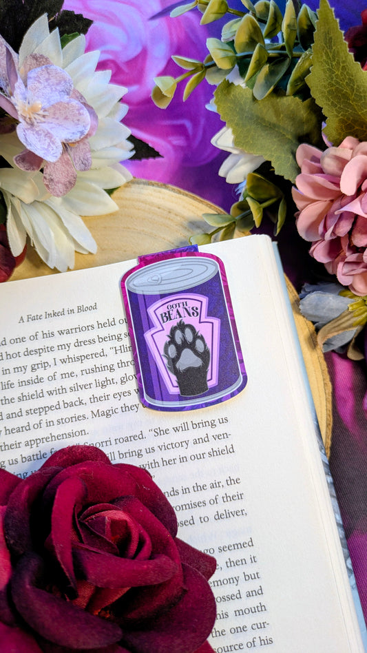 Can of Goth Beans - Magnetic Bookmark