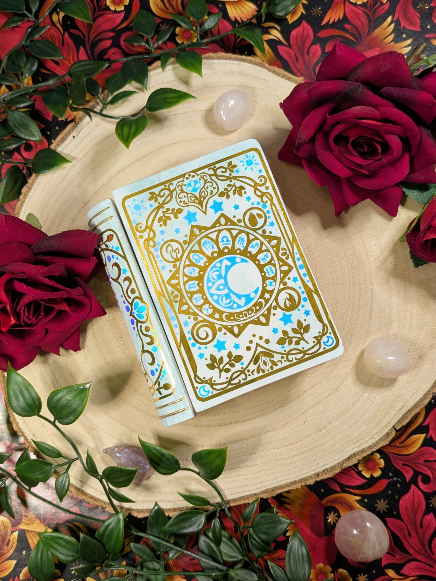 Astrology Book Jewellery Box - The study of Horoscopes and Star Signs