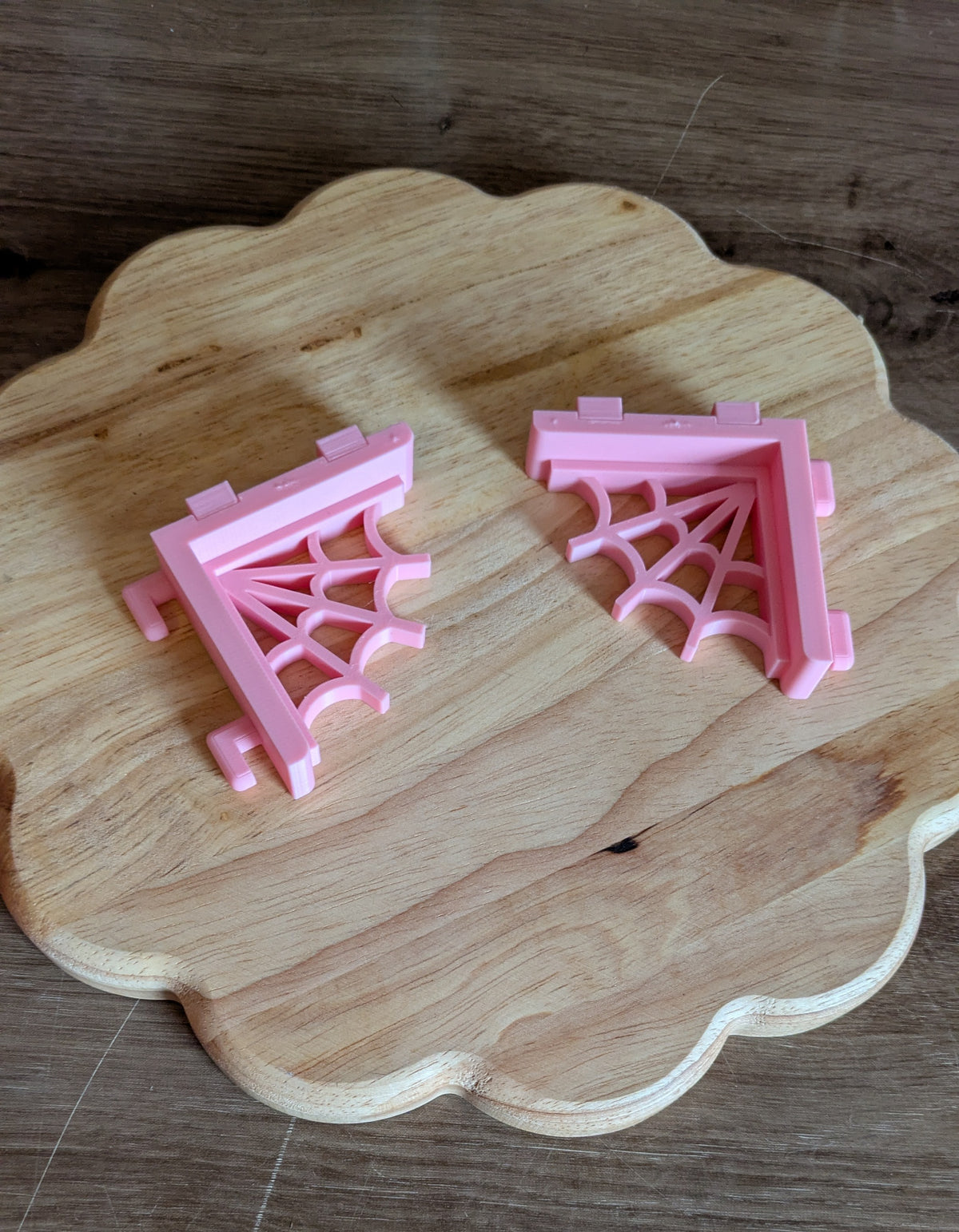 The Spiderweb Pegboard Brackets