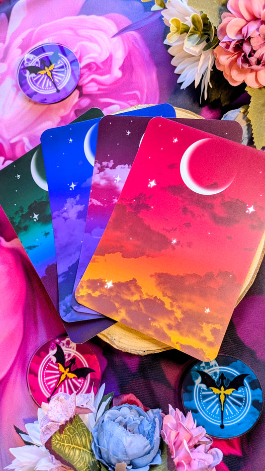 Sunset & Sunrise E-reader case insert