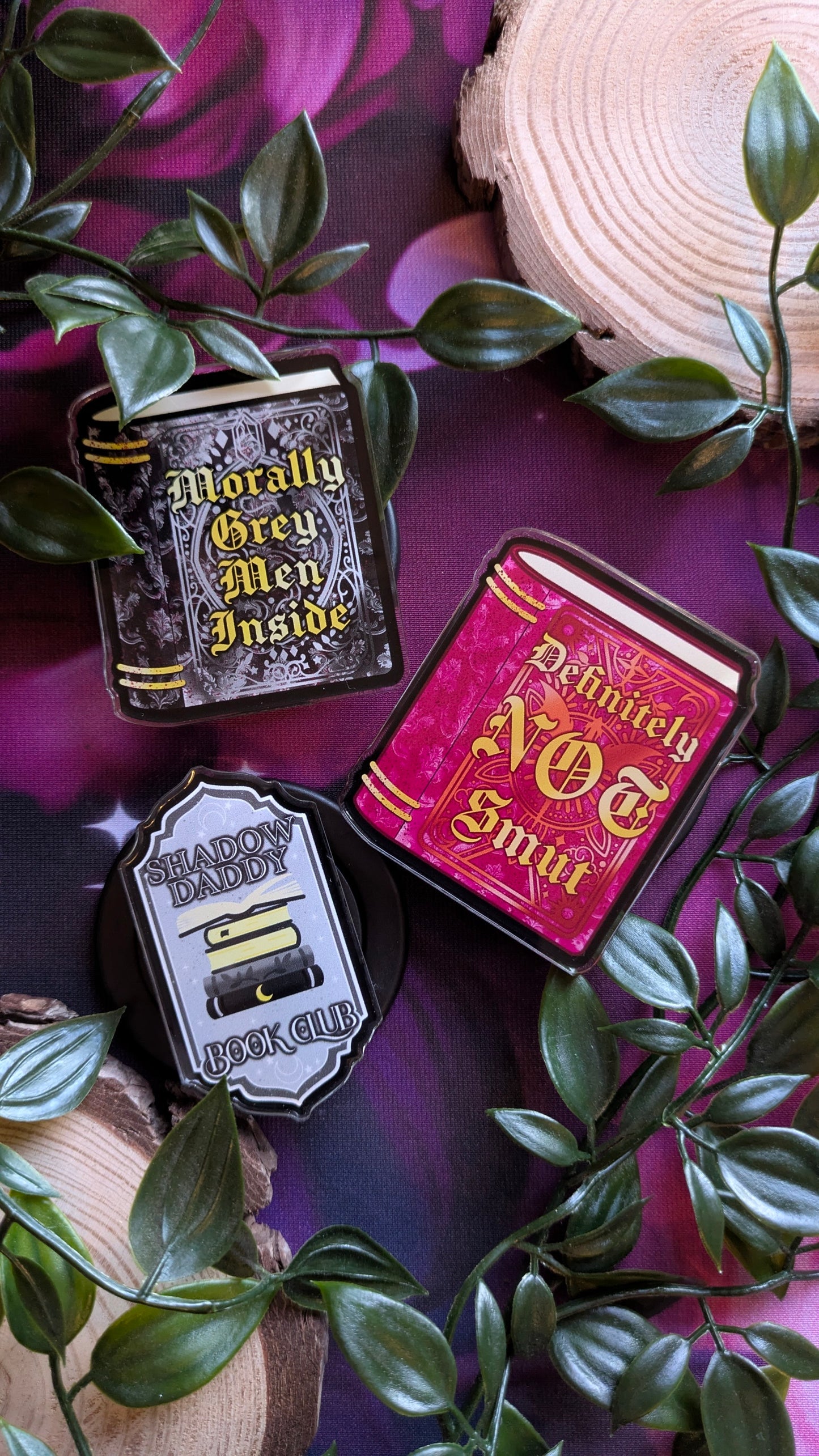 Bookish Magnetic Kindle Grips