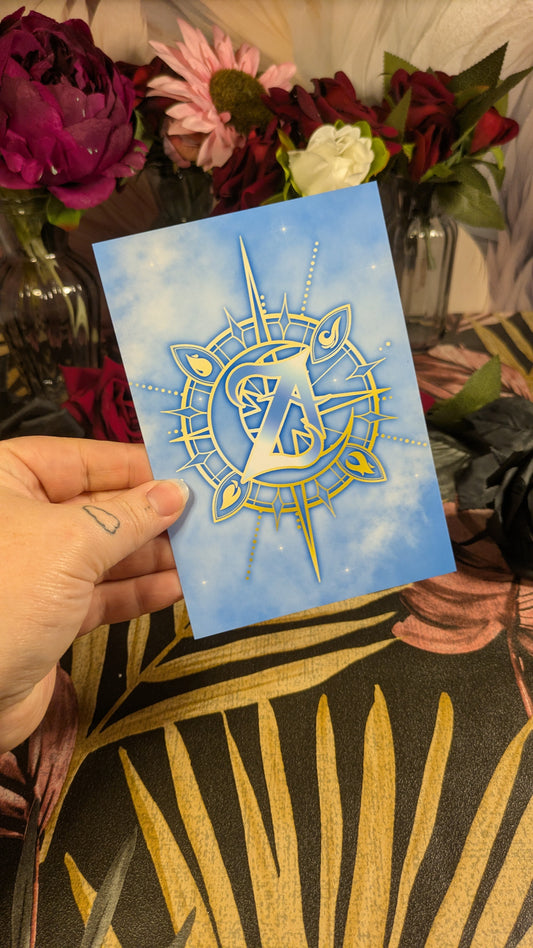 Zodiac Academy School Crest Pastel Art Print - Officially Licensed Zodiac Academy