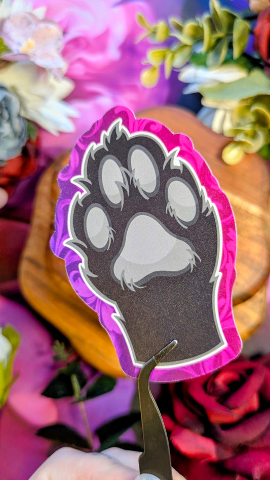 Void Cat Paw - Die Cut Stickers