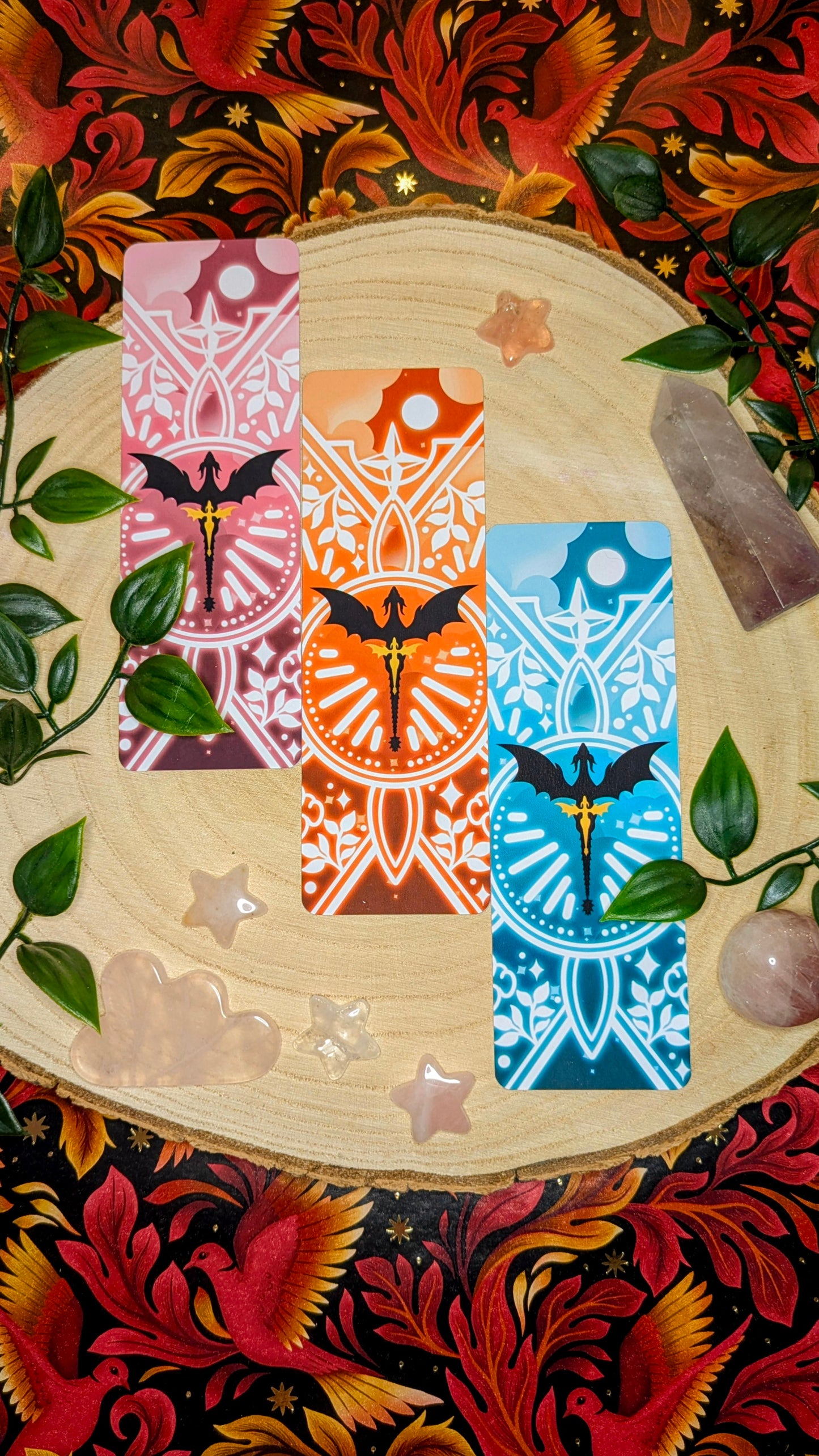 Shade and Shine Dragon Design Bookmarks - DRACOLOGY Collection