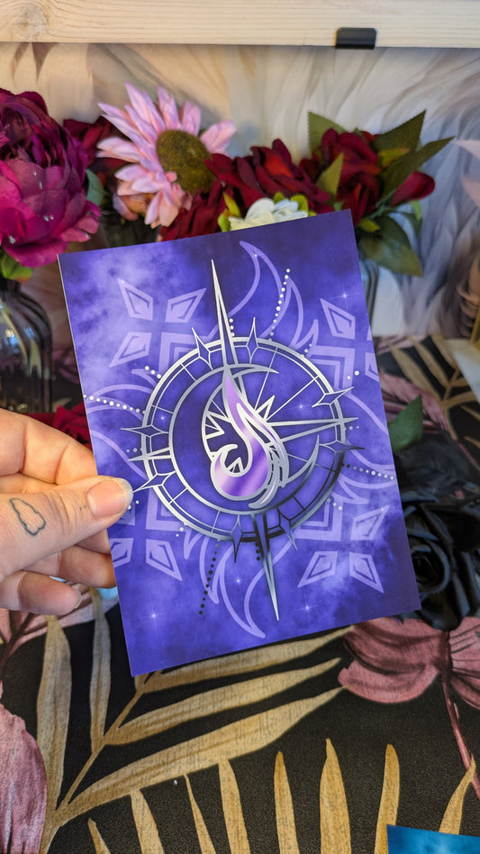 House Aer Dark Art Print - Officially Licensed Zodiac Academy