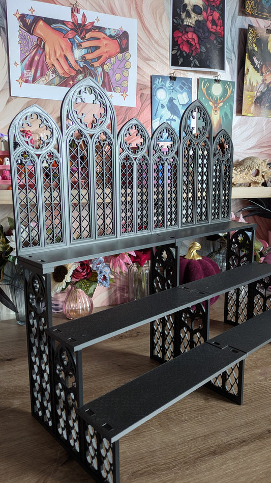 The Cathedral Connector Shelf Backer - Top Shelf Attachment