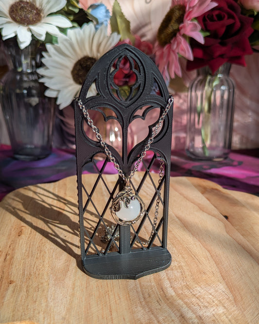 Freestanding Cathedral Single Necklace Stand