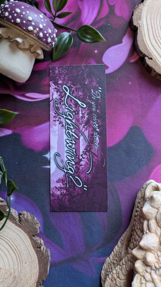 Do You Covet Death Lightwing? - Officially Licensed Hollow Bookmark