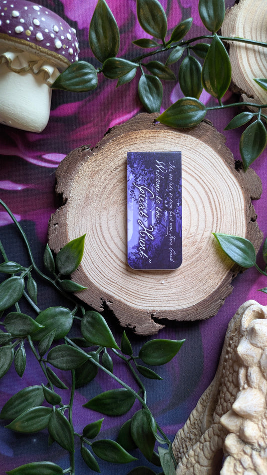 Welcome To The Great Hunt - Officially Licensed Hollow Magnetic Bookmark